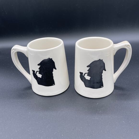 Vintage Hall China Sherlock Holmes Beer
Mug Tankard Cup - Picture 3 of 6
